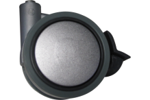 Eclipse® 60mm Grey Locking Castor (Set of  4) - BLC