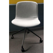 Eclipse Grey Fabric Mobile Chair
