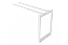 Eclipse® Prism Desk Return Frame (ONLY) - 1050L x 500 - EPRF105
