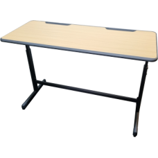 Eclipse® Optimum Double Student Desk - Adjustable Height - EODSD12O