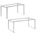 Eclipse® Prism Desk Frame (ONLY) - 1500 x 750 - EPF1575