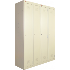 Ausfile® Locker 1 Door - 300mm wide Bank of 4 - AL1D300BK4 / MC4D