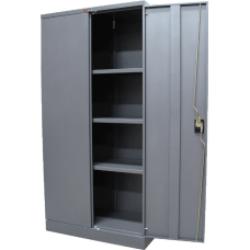 Ausfile® Stationery Cupboard 1830 high - 3 Shelves - ASC1830 / MC1