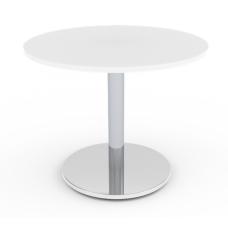 Eclipse Pedestal Table Chrome - 900D - BMD900