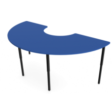 Eclipse® Curve Education Desk - Adjustable Height - DAH18900
